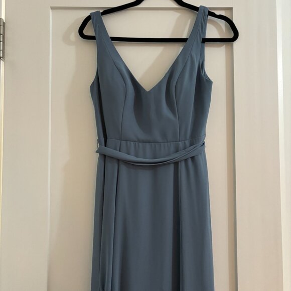 Bill Letzkoff Bridesmaid Dress - Slate Size 6 - Picture 2 of 4